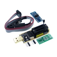 【Popular】 CH341A Series EEPROM Flash BIOS USB SOP8 Test Clip For EEPROM programming+2 adapters 1.8V 