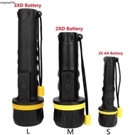 NIUYONI LED Torches Super Bright 3LED/7LED/1W Rubber Spotlight
