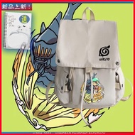 [MC] Schoolbag Naruto Sasuke Gaara Q Version Naruto Cartoon Anime Merchandise Men Women Backpack Cas