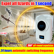 Expel all lizards in 1 second lizard repellent ultrasonic gecko repellent 24 hours automatic switch