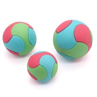 Pet toy - Colored elastic ball for dogs. Dog toy for self-amusement and stress relief. Teething toy 
