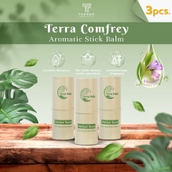 Terra Pafe Aroma Balm (3 pieces) - Fresh and Relaxing Scent, Green Supplies, Convenient to Carry, In