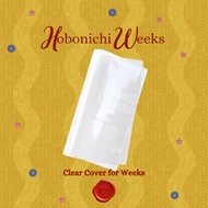 Hobonichi Clear Cover for Weeks COVER ONLY
