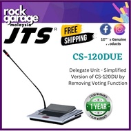 JTS CS-120DUE Delegate Unit - Simplified Version of CS-120DU by Removing Voting Function ( CS120DUE 