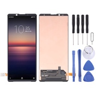 จอ OLED LCD ดั้งเดิมสำหรับ Sony Xperia 1 II พร้อม Digitizer ประกอบเต็มตัวเครื่อง (ZSHS)