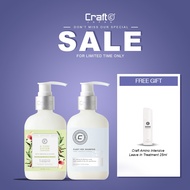 Craft Flaky Rid Shampoo 300ml & Craft X Cure System Conditioner 300ml With