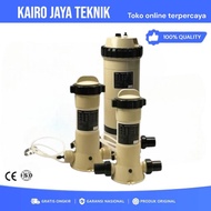 Chemical Feeder In-Line 2kg Chlorine Tablet Dispenser Emaux CL-01
