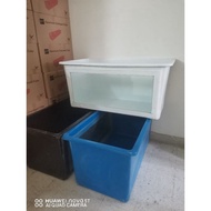 Fiberglass Tank with side mirror L4'xW2'xH2' Ready Stock(7/26)