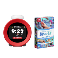 【預購】Nintendo Sound Clock Alarmo 互動式鬧鐘+Switch 運動 Sports 中文版