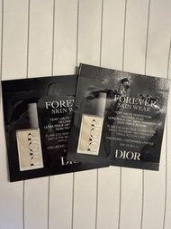 Dior Forever Skin Wear 粉底液試用裝 2包