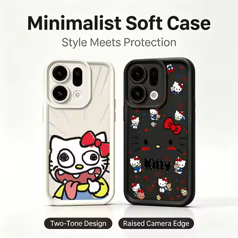 Hello Kitty Collage Shockproof Phone Case For OPPO A5 A6 Pro A5X A6X A16 A17 A54 A57 A60 A73 A77 A79