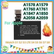 For Apple IWatch S1 S2 S3 LTE S4 S5 S6 S7 S8 38/40/41/42/44/45/49mm Battery A1578 A1579 A1760 A1761 