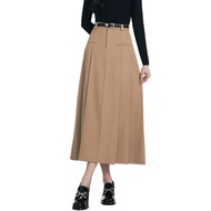 Chân Váy Xoè Xếp Ly Dáng Dài Bigsize 60kg - 100kg Lưng Cao Chất Cotton Lạnh