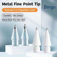 GOOJODOQ Stylus Pencil Nib For Apple 4.0/3.5/3.0 - Clear