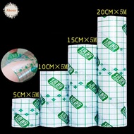 AHOUR Tattoo Aftercare Bandage 5/10/15/20cm Transparent Stretch Adhesive Bandage Tattoo Accessories Wrap Roll Wound Dressing Fixation Tape PU Film
