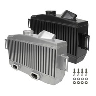 Fits For Subaru WRX Performance Top Mount Intercooler 2008+ STI EJ257 EJ255 2.5L Black/Silver