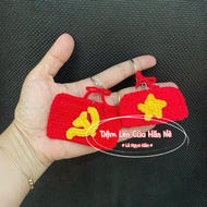 Vietnam Flag Keychain