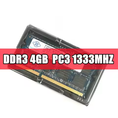NANYA DDR3 4GB 2Rx8 PC3 10600S 1333Mhz 4G 1333 MHZ Laptop Memory Notebook Module SODIMM RAM