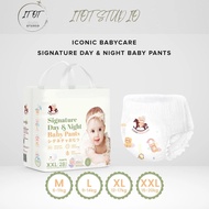 Iconic Babycare Signature Day & Night Baby Diaper Pants M44/L38/XL32/XXL28 (Pack)