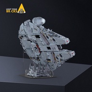 Boutique Applicable Lego Ultimate Millennium Falcon Star Wars Series 75192 Transparent Acrylic Displ