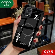 Softcase Glass Glitter For Oppo A18 A38 Casing Hp Oppo A18 A38 - Protective Case Hp Oppo A18 A38 - K