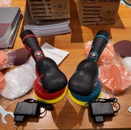 🌟 เครื่องขัดสีรถยนต์ไร้สายGetsun พร้อมชุดฟองน้ำ | ใช้ง่าย ขัดเงา ลบรอย คราบน้ำ สีสันสวยงาม 🔋✨