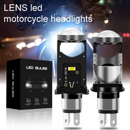 1pc 30W lens H4 Motorcycle Headlight Led High Power 3570 SMD 12V 24V waterproof