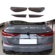 For BMW 2 Series F44 2020-2025 ABS Black Car Tail Light Cover Brake Light Wide Indicator Protective 