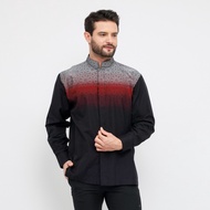 Baju Koko BHS Masterpiece Hitam Merah 01