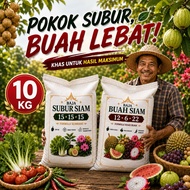10 KG baja SIAM buah sayur 🥭🌹 sebatian Npk 12.6.22 & 15.15.15