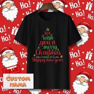 DMOOND | MEERY CHRISTMAS Children's T-Shirt 12 | Christmas | 30s Cotton Children's T-Shirt | GD GD G