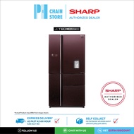 SHARP SJF889WGM 780L MULTI-DOOR SERIES INVERTER FRIDGE / REFRIGERATOR