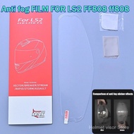 Anti Fog Sticker Fit for LS2 FF808 Motorcycle Full Face Clear Anti Fog Helmet  Accessories accesorio