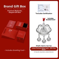 SOULSILVER | Safety Silver Lock s999 Fine Silver