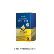 【Buy 2 Free 1】gnc official store  | GNC 97% High Purity Omega-3 Fish Oil 60 Mini Softgels  |  gnc fi
