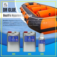 DR GLUE | 3KG HYPERLON Inflatable Boat Glue Repair Inflatable Boat Kayak Gam IB Gam Baiki Boat IB Ku