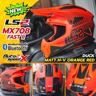 หมวกกันน็อค LS2 MX708 FAST II สไตล์วิบาก ลายใหม่ 2024 a WASH DARK GREY L (59-60 CM)