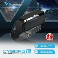 Alcatroz Cyborg C2 5 Butoon Gaming Mouse 7 Colours Light Effects (3200 CPI)