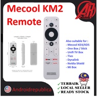 Mecool KM2 Remote for Google Chromecast, Nvidia Shield, Tivo Stream 4K, Onn 4K 2K Streaming | Replacement Remote