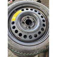 Used Parts 15 Inch Spare Tyre PCD100 4H For Toyota proton perodua nissan honda