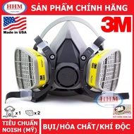 3m 6100 Gas Mask Set And 3M 6003 Multifunction Filter