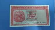 1983年匯豐銀行100元