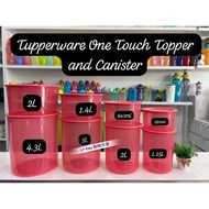 Tupperware One Touch Topper &amp; Canister
