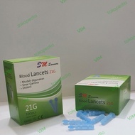 Jarum Lancet 21g Sm/Jarum bekam 21g sammora korea