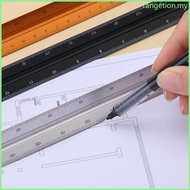 RAN Architectural Scale Ruler Aluminum Architect Scale Ruler Triangular Scale Ruler Metal Scale Rule