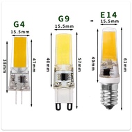 [220V] G9 COB LED Bulb Silicone G4 Sapphire 2508 COB Corn Light E14 LED Light Support Dimming