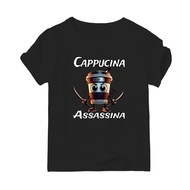 GK - Anomali Cappucina Assasina Children's T-shirt Baju Budak Lelaki Tshirt Budak Lelaki