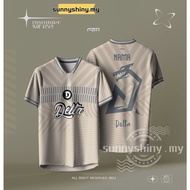 Jersey viral tiktok name murah 2023 custom nama Delta Jersey Bola Malaysia 2023 Retro Football Jerse