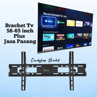 65 60 58 inch led lcd tv bracket plus installation tv bracket adjustable tv bracket heavy duty brack