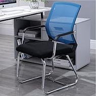 XYLFF Computer Chair Home Office Chair Modern Minimalist Student Backrest Gamer Chair Grid Comfort Computer Armchair Gaming Chair (Color : Blue)